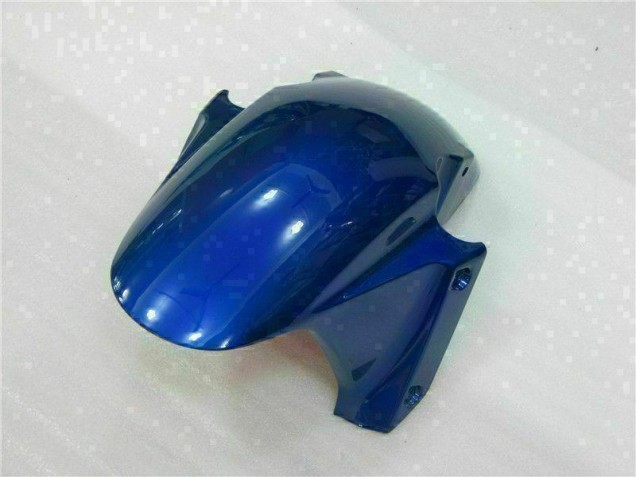 Blue with Silver Flame 2003-2004 Honda CBR600RR Motorcycle Fairings