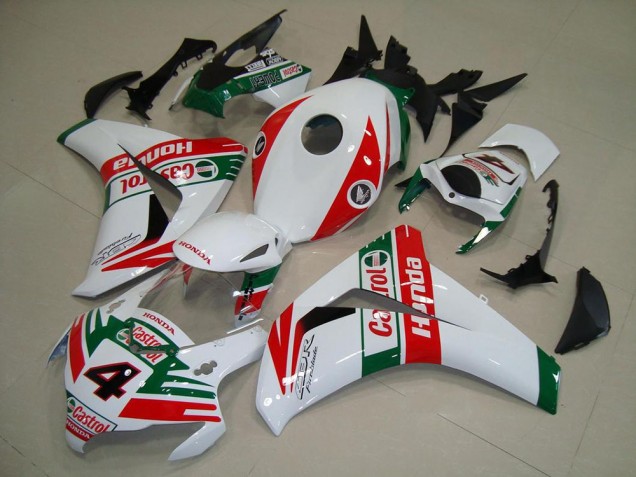 Castrol 4 2008-2011 Honda CBR1000RR Motorcycle Fairing Castrol 4 2008-2011 Honda CBR1000RR Motorcycle Fairing