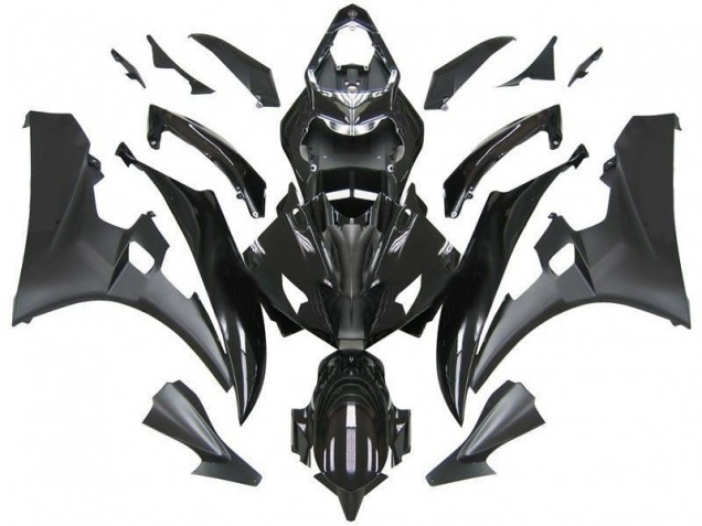 Contrast Black 2006-2007 Yamaha YZF R6 Motorcycle Fairings Contrast Black 2006-2007 Yamaha YZF R6 Motorcycle Fairings