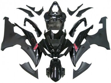 Contrast Black R6 2008-2016 Yamaha YZF R6 Motorcycle Fairings