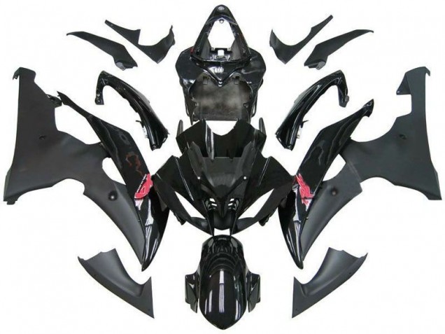Contrast Black R6 2008-2016 Yamaha YZF R6 Motorcycle Fairings Contrast Black R6 2008-2016 Yamaha YZF R6 Motorcycle Fairings