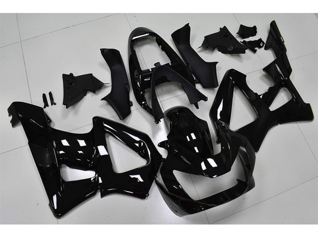 Glossy Black 2000-2001 Honda CBR900RR 929RR Motorcycle Fairings