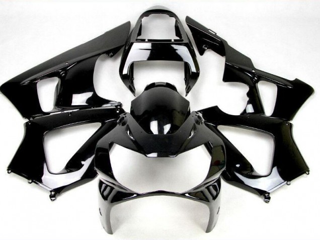 Glossy Black 2000-2001 Honda CBR900RR 929RR Motorcycle Fairings
