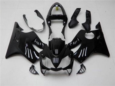 Glossy Black 2001-2003 Honda CBR600 F4i Motorcycle Fairings