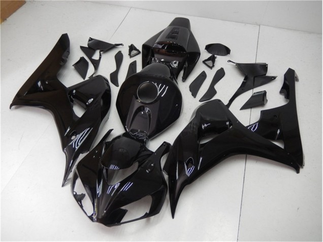 Glossy Black 2006-2007 Honda CBR1000RR Motorcycle Bodywork Glossy Black 2006-2007 Honda CBR1000RR Motorcycle Bodywork