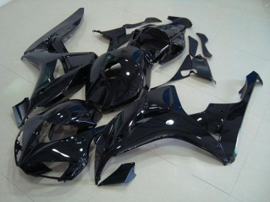 Glossy Black 2006-2007 Honda CBR1000RR Motorcycle Fairings