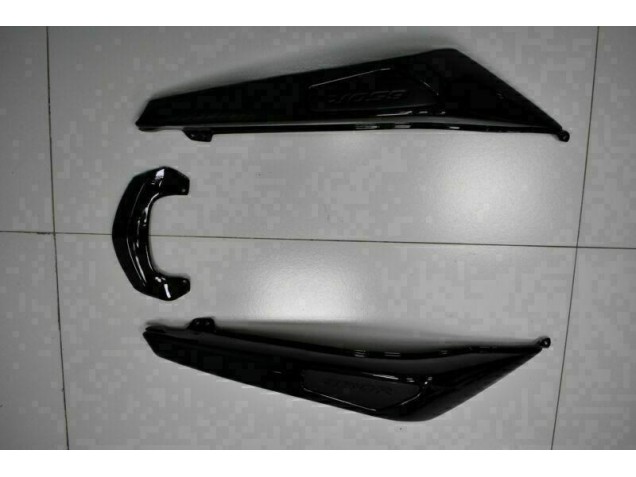 Glossy Black 2009-2011 Kawasaki EX650 Motorcycle Fairings Glossy Black 2009-2011 Kawasaki EX650 Motorcycle Fairings