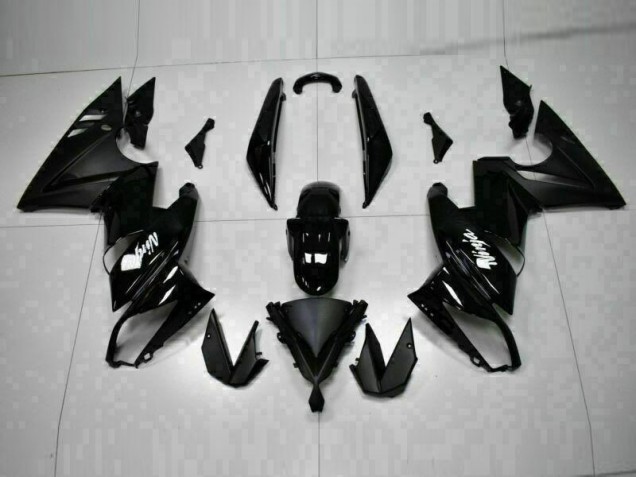 Glossy Black 2009-2011 Kawasaki EX650 Motorcycle Fairings Glossy Black 2009-2011 Kawasaki EX650 Motorcycle Fairings