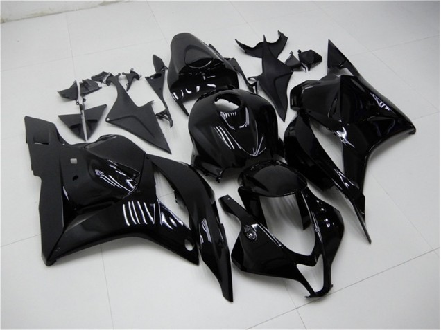 Glossy Black 2009-2012 Honda CBR600RR Motorcycle Fairings