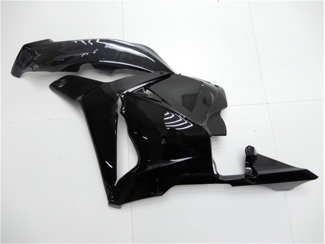 Glossy Black 2009-2012 Honda CBR600RR Motorcycle Fairings