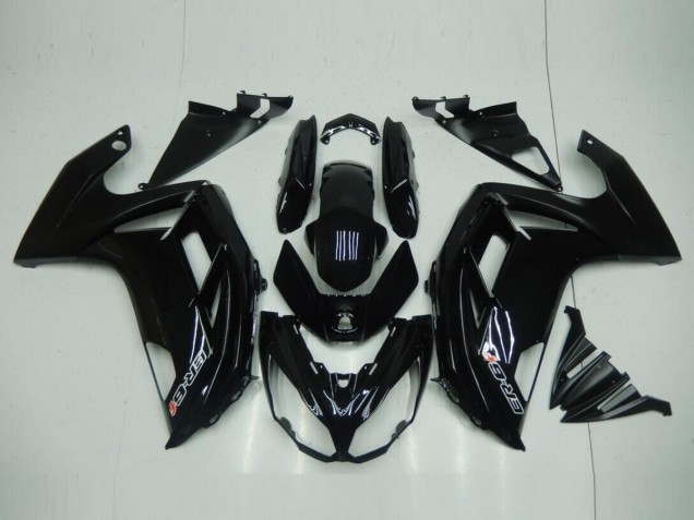 Glossy Black 2012-2016 Kawasaki EX650 Motorcycle Fairings Glossy Black 2012-2016 Kawasaki EX650 Motorcycle Fairings