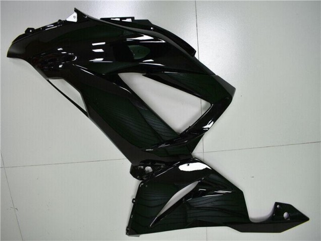 Glossy Black 2013-2018 Kawasaki ZX6R Motorcycle Fairings Glossy Black 2013-2018 Kawasaki ZX6R Motorcycle Fairings