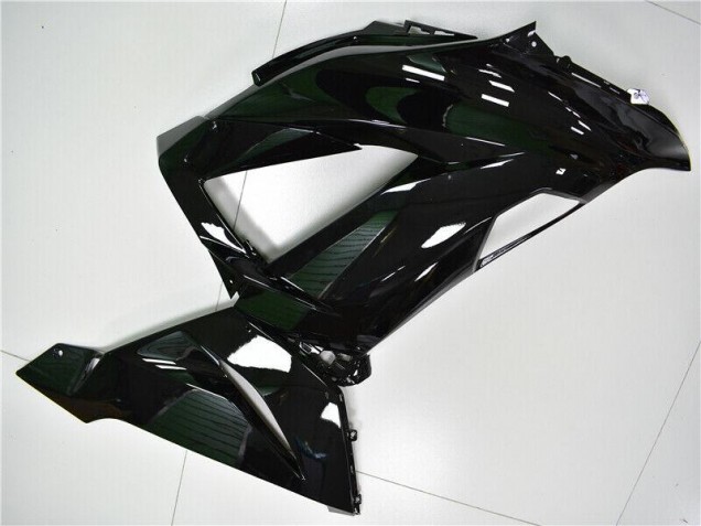Glossy Black 2013-2018 Kawasaki ZX6R Motorcycle Fairings Glossy Black 2013-2018 Kawasaki ZX6R Motorcycle Fairings