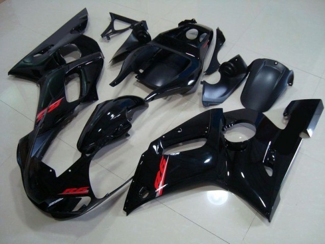 Glossy Black Red Decals 1998-2002 Yamaha YZF R6 Motorcycle Fairings
