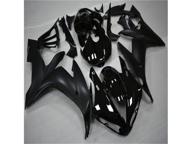 Glossy Matte Black 2004-2006 Yamaha YZF R1 Motorcycle Fairings Glossy Matte Black 2004-2006 Yamaha YZF R1 Motorcycle Fairings