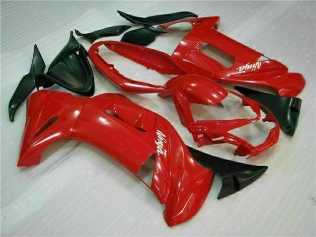 Glossy Red 2006-2008 Kawasaki EX650 Motorcycle Fairings