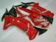 Glossy Red 2006-2008 Kawasaki EX650 Motorcycle Fairings