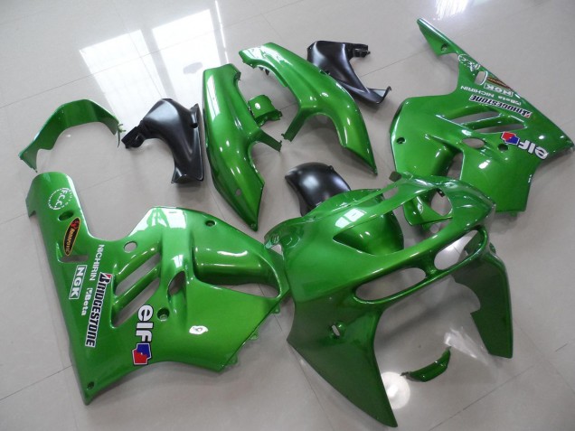 Green 1994-1997 Kawasaki ZX9R Motorcycle Fairings Green 1994-1997 Kawasaki ZX9R Motorcycle Fairings