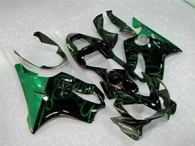 Green 2001-2003 Honda CBR600 F4i Motorcycle Fairings