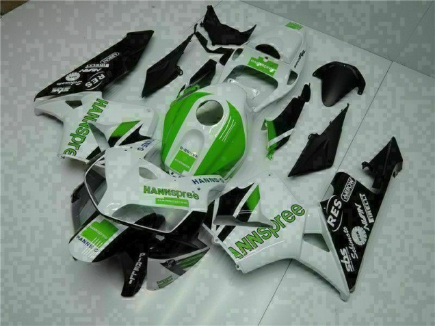 Green 2005-2006 Honda CBR600RR Motorcycle Fairing Green 2005-2006 Honda CBR600RR Motorcycle Fairing
