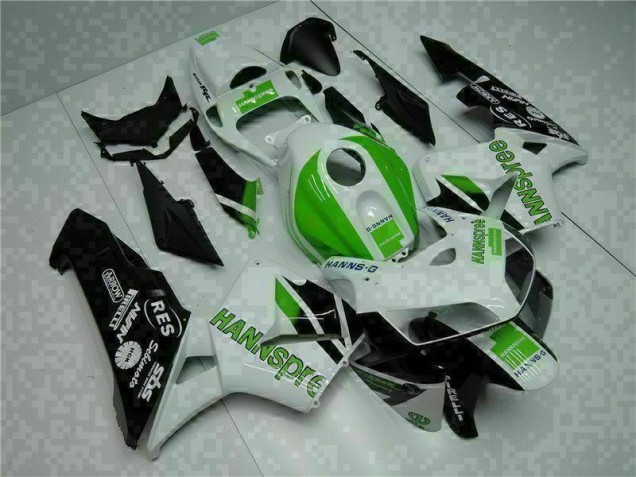 Green 2005-2006 Honda CBR600RR Motorcycle Fairing Green 2005-2006 Honda CBR600RR Motorcycle Fairing