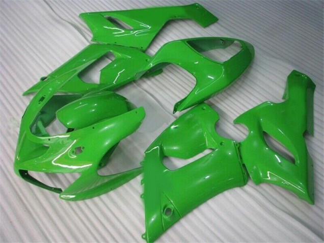 Green 2005-2006 Kawasaki ZX6R Motorcycle Fairing