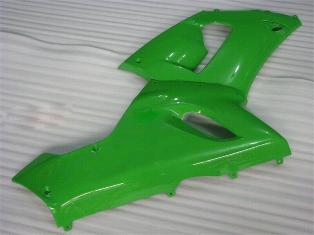 Green 2005-2006 Kawasaki ZX6R Motorcycle Fairing
