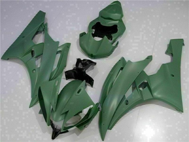 Green 2006-2007 Yamaha YZF R6 Motorcycle Fairings