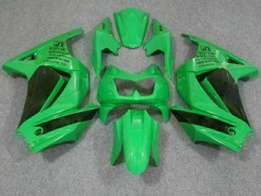 Green 2008-2012 Kawasaki EX250 Motorcycle Fairings