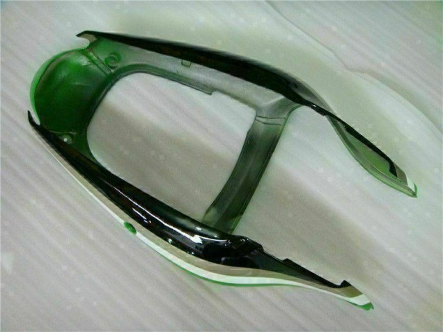 Green Black 2000-2002 Kawasaki ZX6R Motorcycle Fairing Kits & Plastic Green Black 2000-2002 Kawasaki ZX6R Motorcycle Fairing Kits & Plastic