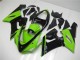 Green Black 2005-2006 Kawasaki ZX6R Motorcycle Fairing