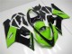 Green Black 2005-2006 Kawasaki ZX6R Motorcycle Fairing