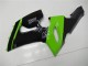 Green Black 2005-2006 Kawasaki ZX6R Motorcycle Fairing