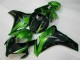 Green Black 2008-2011 Honda CBR1000RR Motorcycle Fairings
