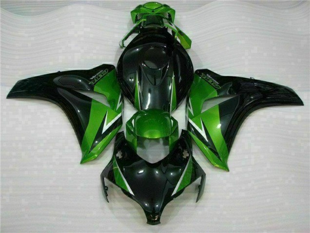 Green Black 2008-2011 Honda CBR1000RR Motorcycle Fairings