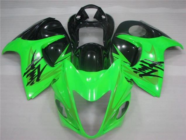 Green Black 2008-2019 Suzuki GSXR 1300 Hayabusa Motorcycle Fairings Green Black 2008-2019 Suzuki GSXR 1300 Hayabusa Motorcycle Fairings