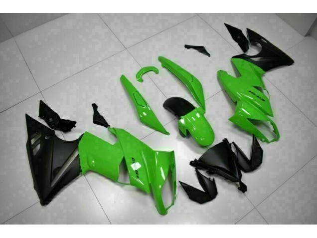 Green Black 2009-2011 Kawasaki EX650 Motorcycle Fairing
