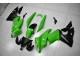 Green Black 2009-2011 Kawasaki EX650 Motorcycle Fairing
