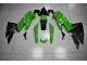 Green Black 2009-2011 Kawasaki EX650 Motorcycle Fairing