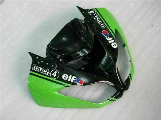 Green Black 2009-2012 Kawasaki ZX6R Motorcycle Fairing Green Black 2009-2012 Kawasaki ZX6R Motorcycle Fairing