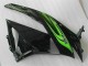 Green Black 2009-2012 Kawasaki ZX6R Motorcycle Fairings Green Black 2009-2012 Kawasaki ZX6R Motorcycle Fairings
