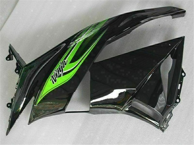 Green Black 2009-2012 Kawasaki ZX6R Motorcycle Fairings Green Black 2009-2012 Kawasaki ZX6R Motorcycle Fairings