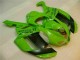 Green Black Dunlop 2007-2008 Kawasaki ZX6R Motorcycle Fairings Green Black Dunlop 2007-2008 Kawasaki ZX6R Motorcycle Fairings