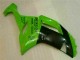 Green Black Dunlop 2007-2008 Kawasaki ZX6R Motorcycle Fairings Green Black Dunlop 2007-2008 Kawasaki ZX6R Motorcycle Fairings