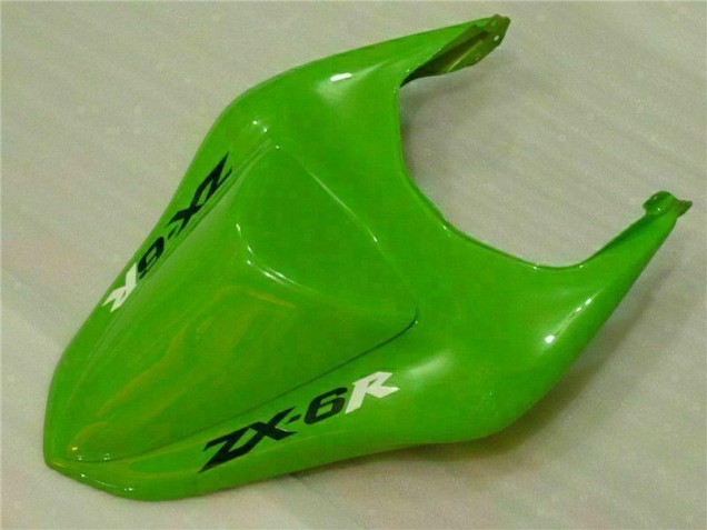 Green Black Dunlop 2007-2008 Kawasaki ZX6R Motorcycle Fairings Green Black Dunlop 2007-2008 Kawasaki ZX6R Motorcycle Fairings