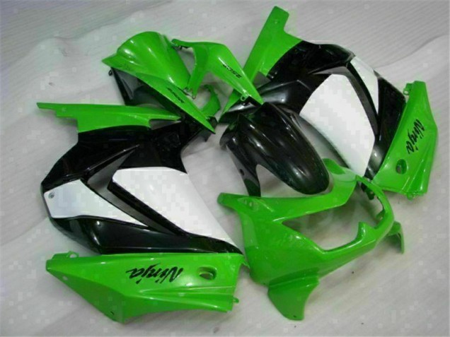 Green Black Ninja 2008-2012 Kawasaki EX250 Motorcycle Fairing Kits Green Black Ninja 2008-2012 Kawasaki EX250 Motorcycle Fairing Kits