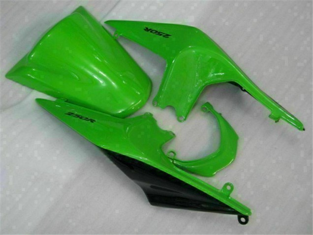 Green Black Ninja 2008-2012 Kawasaki EX250 Motorcycle Fairing Kits Green Black Ninja 2008-2012 Kawasaki EX250 Motorcycle Fairing Kits