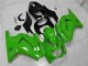 Green Black Ninja 2008-2012 Kawasaki EX250 Motorcycle Fairing Kits & Plastic Green Black Ninja 2008-2012 Kawasaki EX250 Motorcycle Fairing Kits & Plastic