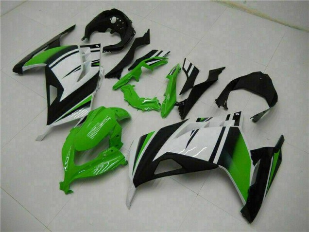 Green Black Silver 2013-2016 Kawasaki EX300 Motorcycle Fairings Green Black Silver 2013-2016 Kawasaki EX300 Motorcycle Fairings