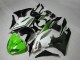 Green Black White 25 2009-2012 Kawasaki ZX6R Motorcycle Fairings Green Black White 25 2009-2012 Kawasaki ZX6R Motorcycle Fairings